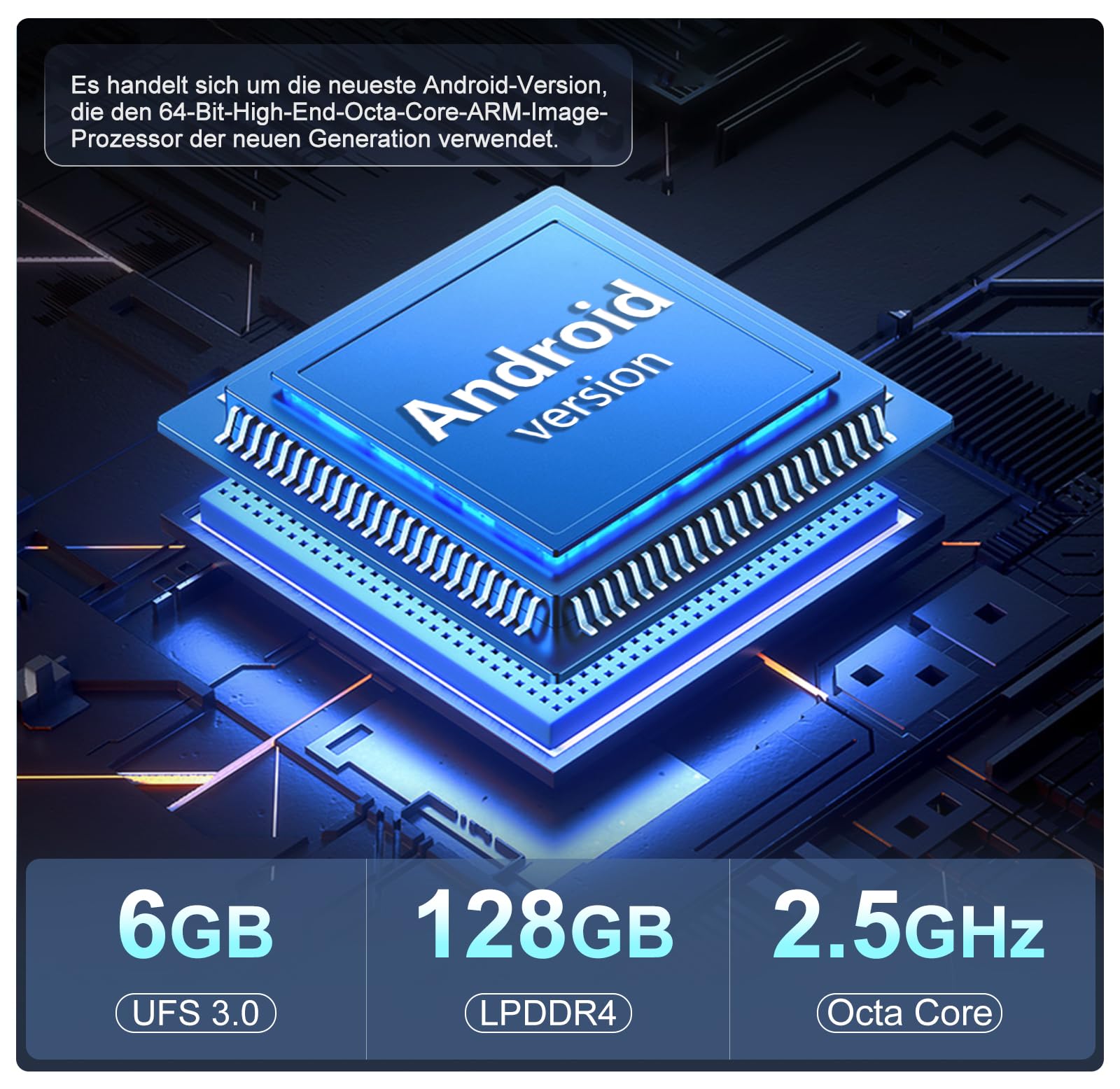 6GB RAM + 128GB ROM Autoradio Android 15 per Citroen C4 II DS4 2011-2018 - Telecamera posteriore + microfono - Con GPS Wireless Carplay, DSP, WIFI, BT5.0, Controllo del volante,IPS da 10"