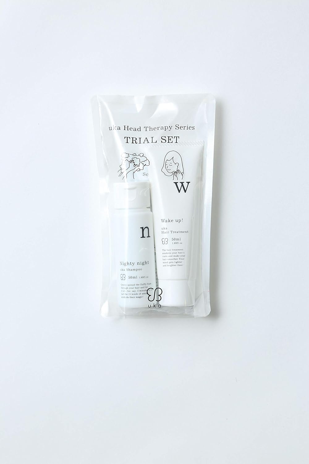 Amazon ウカ Uka ウカ ヘアケアトライアルセット Nw シャンプー 50ml 50ml 10ml ウカ Uka トラベルセット 通販