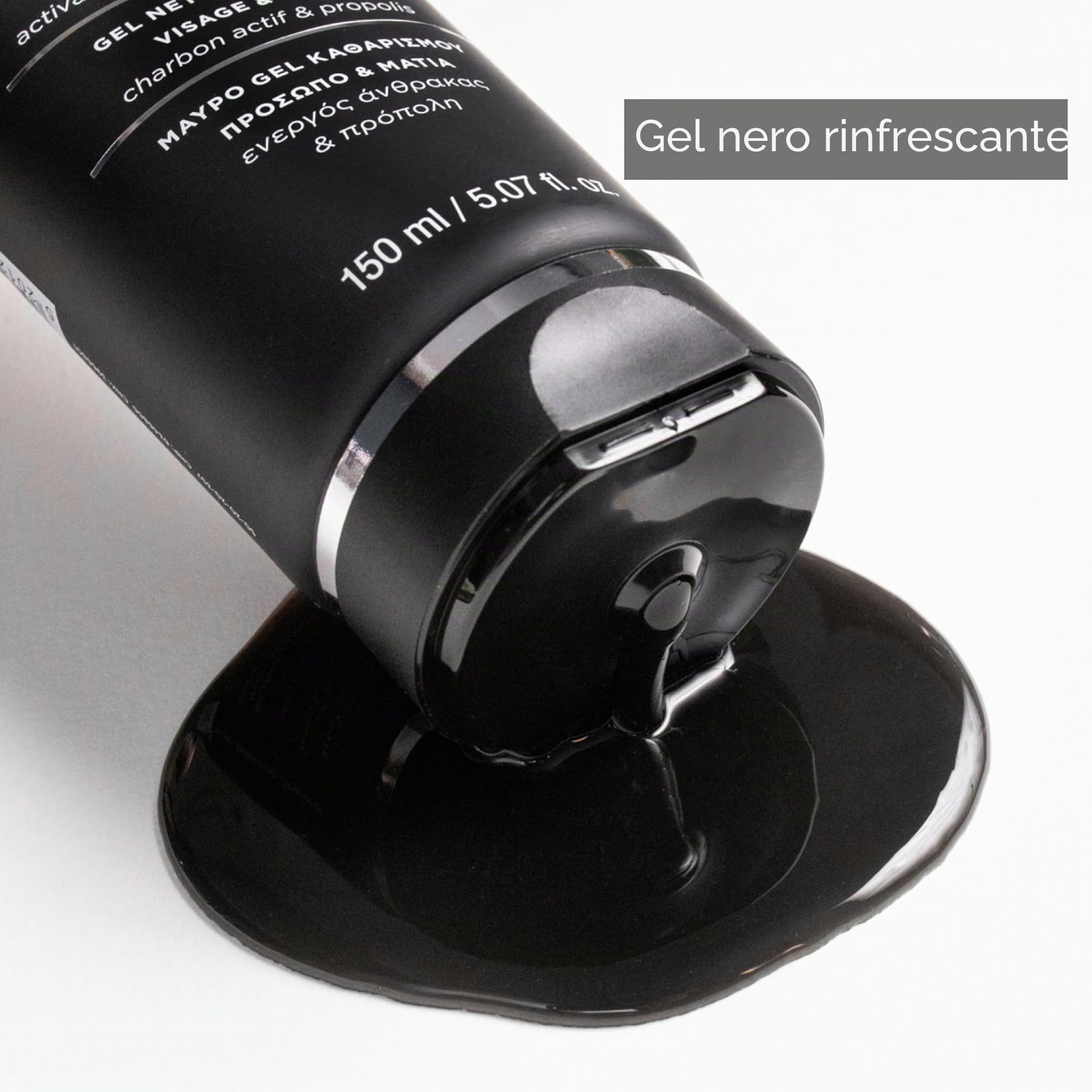 Limpiador Detox Negro Con Carbón Activo Y Propóleo 150 Ml Pulizia domestica