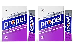 Propel Grape Powder Packs: Electrolyte-Rich Hydration with Zero Sugar