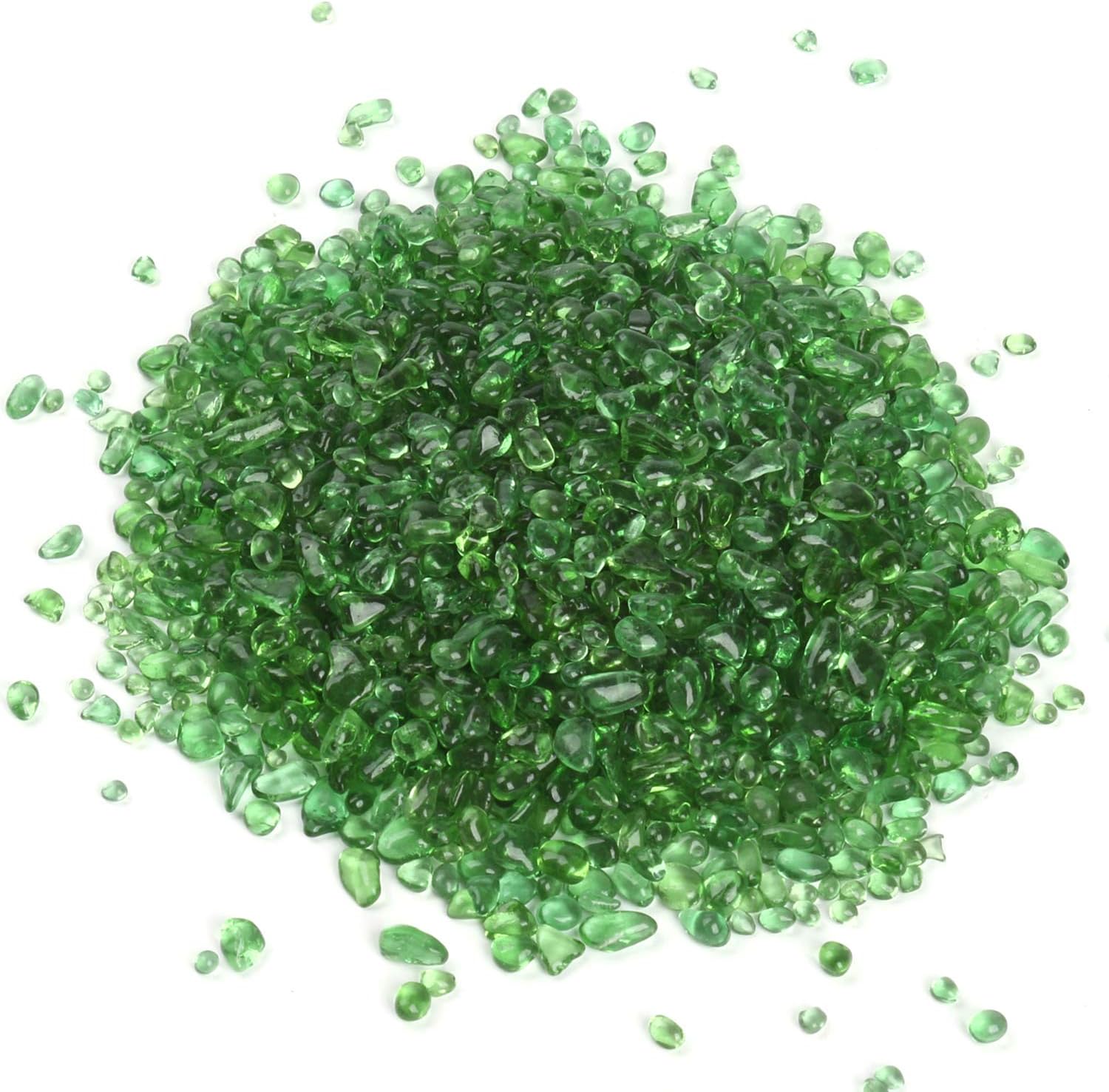 Alan Stone High Luster Reflective Fire Glass Gravel,Fire Drops,Fire