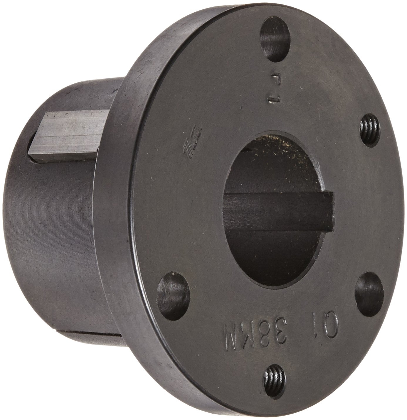 Martin Q1 38MM MST Bushing, Ductile Iron, Metric, 38 mm Bore, 73.025 mm OD, 63.5 mm Length