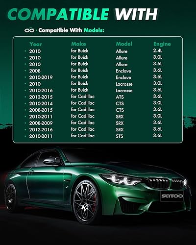 Vista 1208 de SCITOO 1 bobinas de encendido con 4 bujías de iridio para Chevrolet 2011-2015 Cruze 1.4L 2016 Cruze Limited 1.4L 2012-2020 Sonic 1.4L 2013-2021 Trax