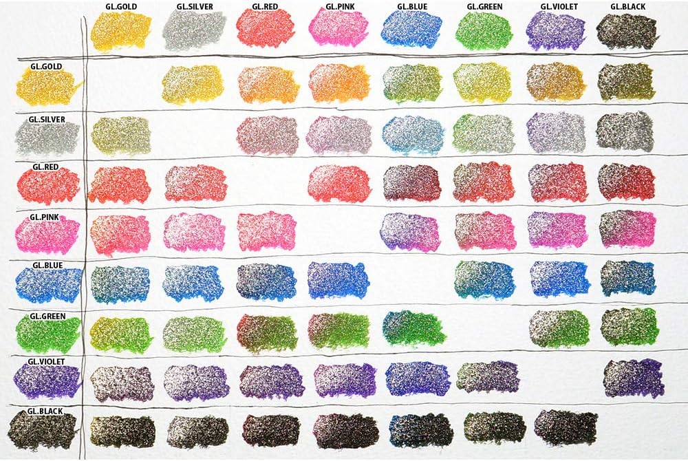 ZIG Wink of Stella Glitter Brush Marker Pen 999 Clear