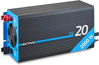 ECTIVE SSI 20 2000W/12V Sinus-Wechselrichter mit MPPT-Laderegler, Ladegerät, NVS- und USV-Funktion