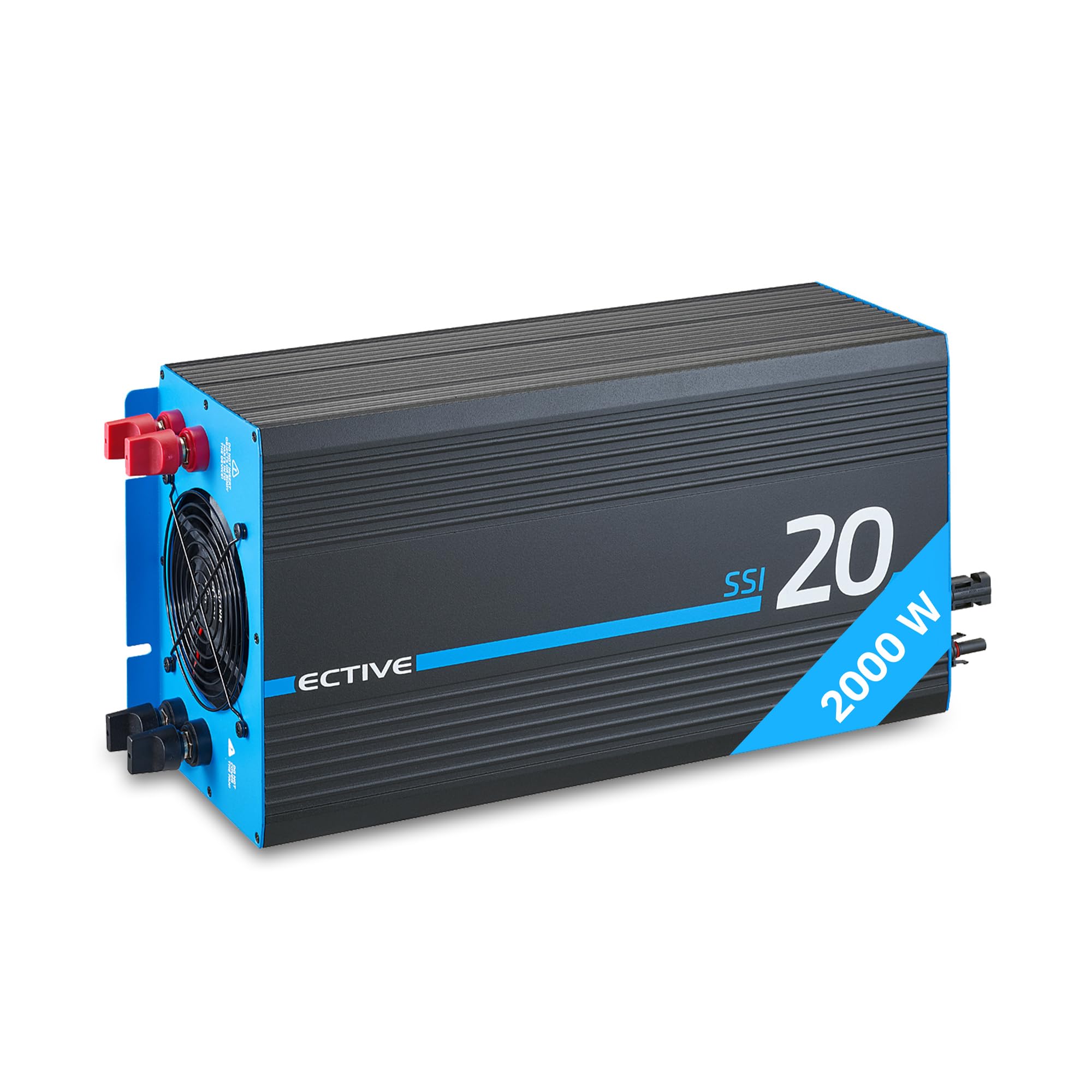 ECTIVE SSI 20 2000W/12V Sinus-Wechselrichter mit MPPT-Laderegler, Ladegerät, NVS- & USV-Funktion