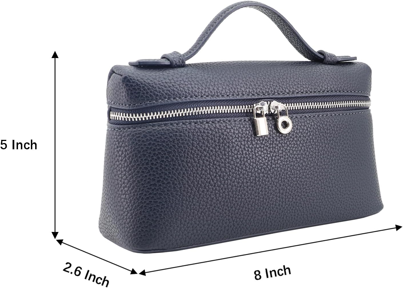 Crossbody Bag for Women Top-Handle Pouch Bag Designer Shoulder Leather Handbag Trendy Purse - Image 4