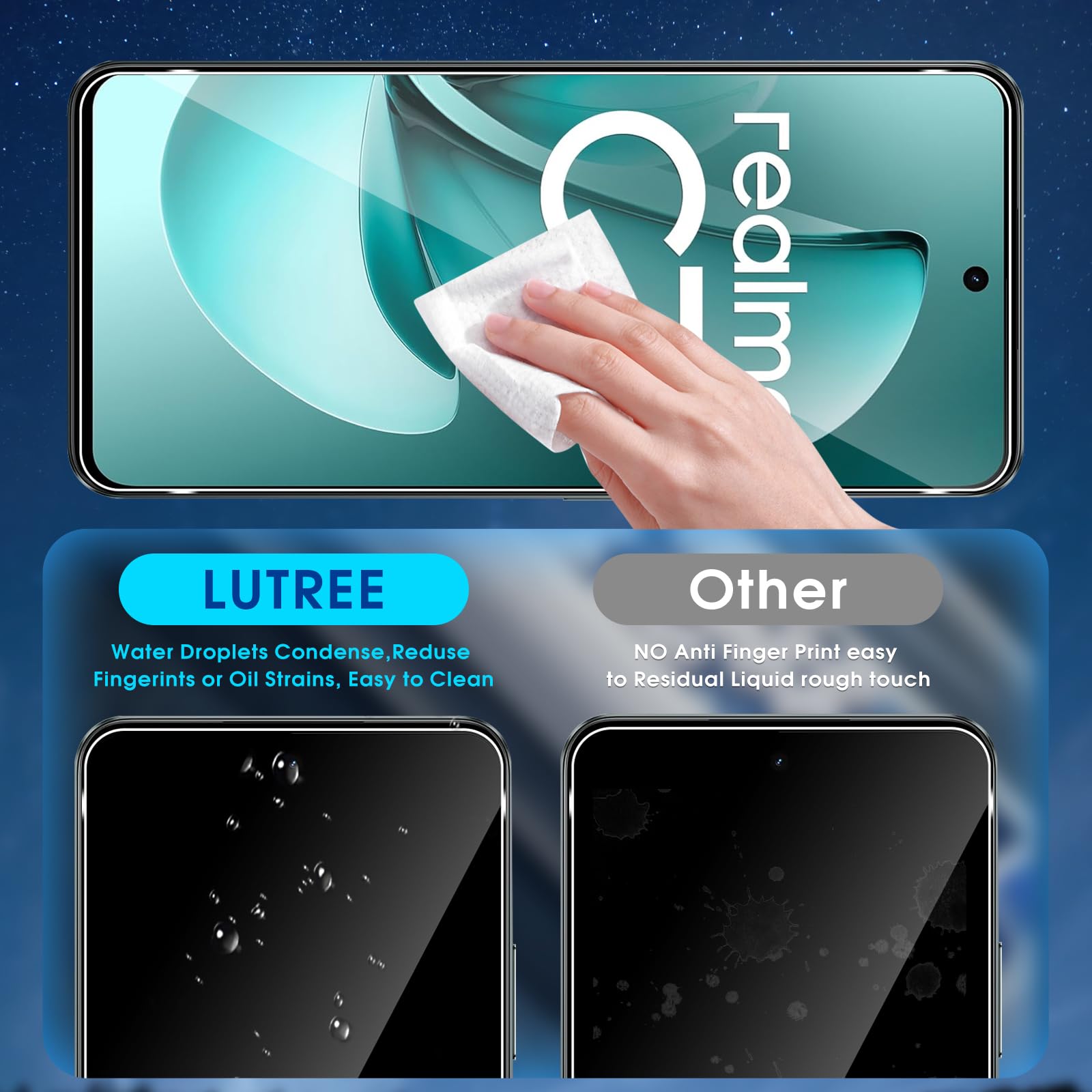 AOKUMA Verre Trempé Compatible Samsung Galaxy S24 5G, [Lot De 2] Protection D'écran Pour Samsung