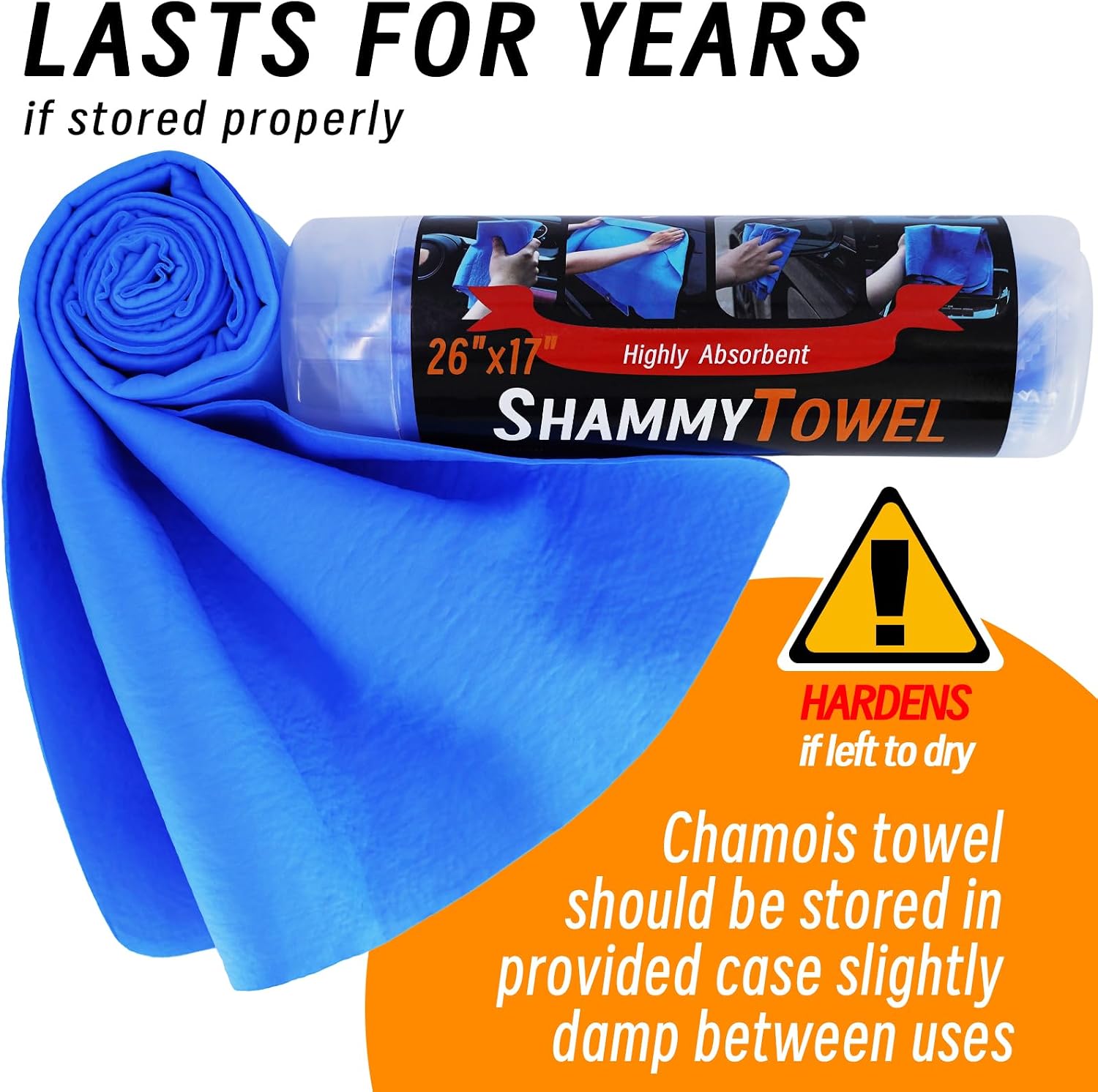 Shammy Cloth 2 Pack