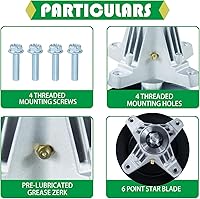 Vista 7 de 91804822A Conjunto de husillo con anillo de refuerzo de husillo reemplaza 918 04822A, 918-04822, 91804822B, 918-04889A, 918-04822A, 618-04822B