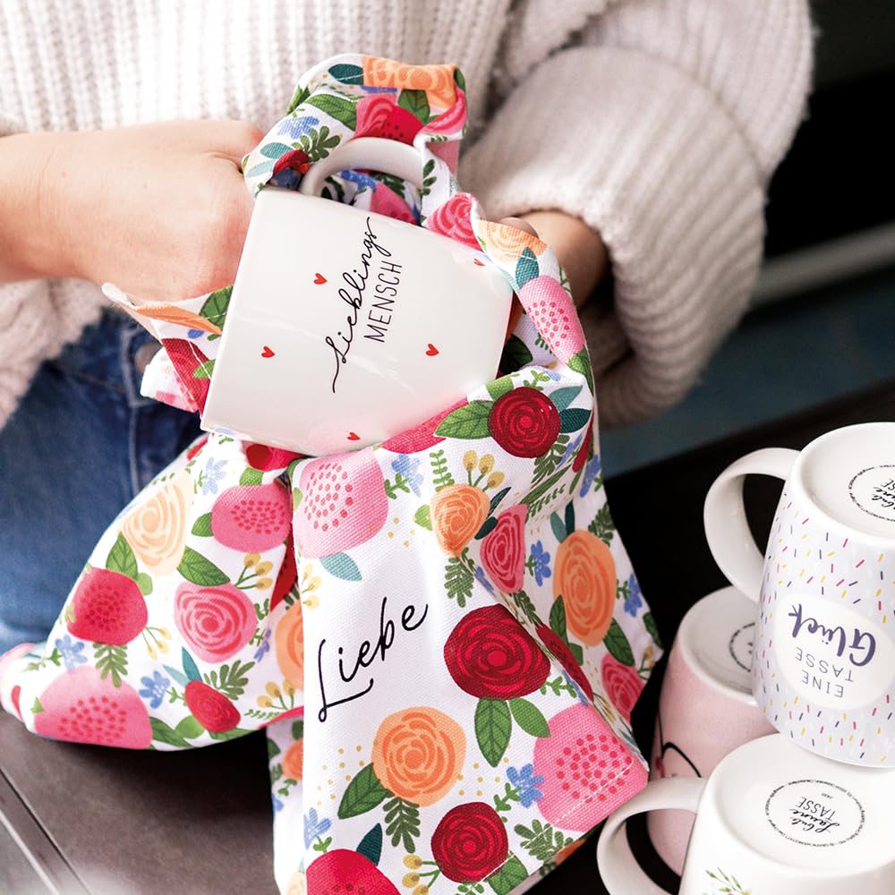 Grafik-Werkstatt 63916 Torchon De Cuisine En Coton Avec