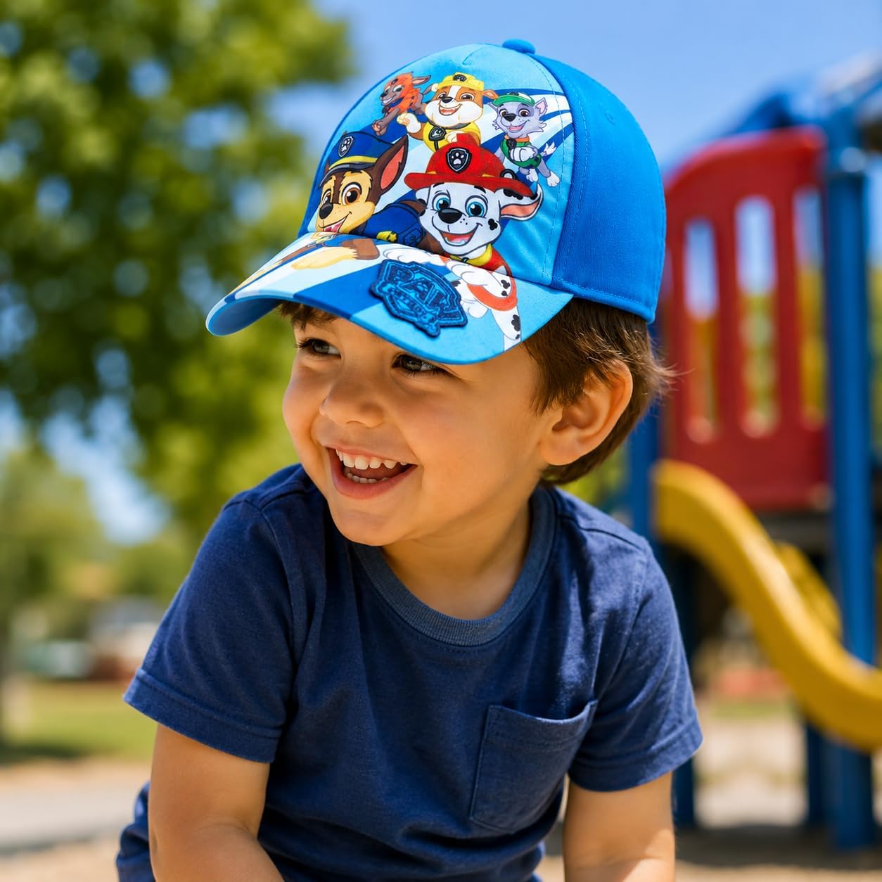 Nickelodeon Paw Patrol Boys Baseball Caps – Chase, Marshall, Rubble, Rocky & Friends, Adjustable Kids Hat, Ages 2–5