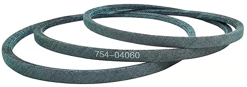 Miniatura 3 de KLMHT 754-04060 954-04060 12" x 96-12" Correa de transmisión de repuesto para MTD Troy-Bilt Cub-Cadet Craftsman SPM201671081 GX10851 Toro 102741