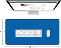 Vista 150 de Dapesuom Alfombrilla grande para mouse, alfombrilla de mouse para juegos extendida con bordes cosidos, alfombrillas de escritorio de tamaño completo