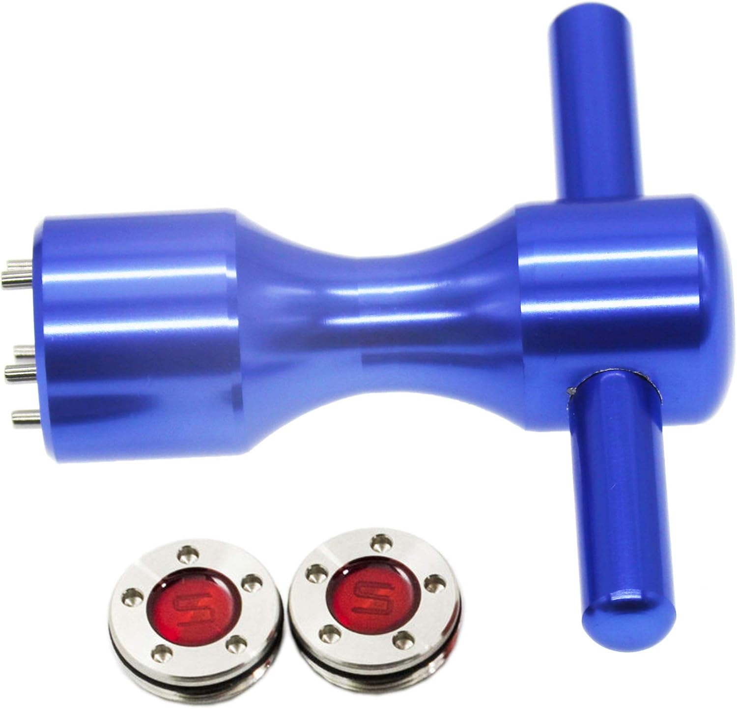 HISTAR 2Pcs Golf Custom red Weights + Blue Wrench for Titleist Scotty Cameron Putters