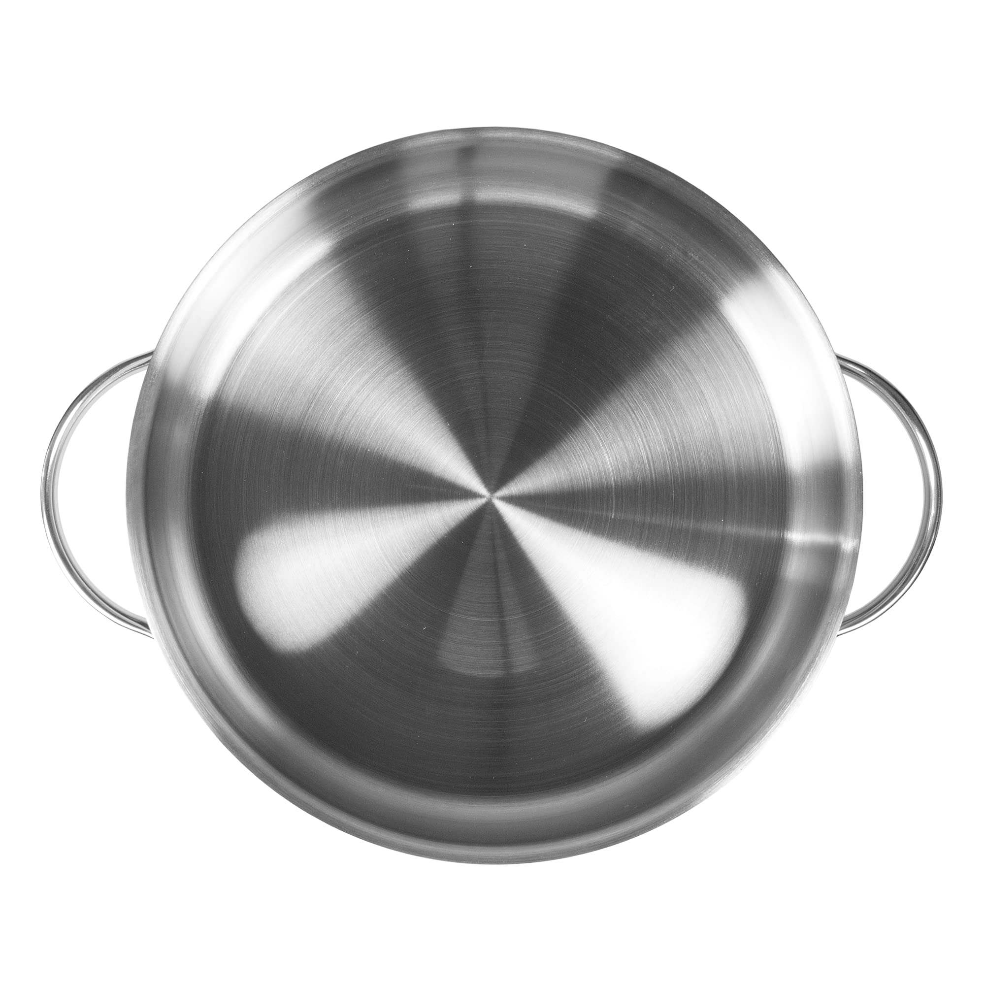 Moneta Allegro Tegame 2m 28 cm in Acciaio Inox per tutti i Fuochi 4.1 Litri