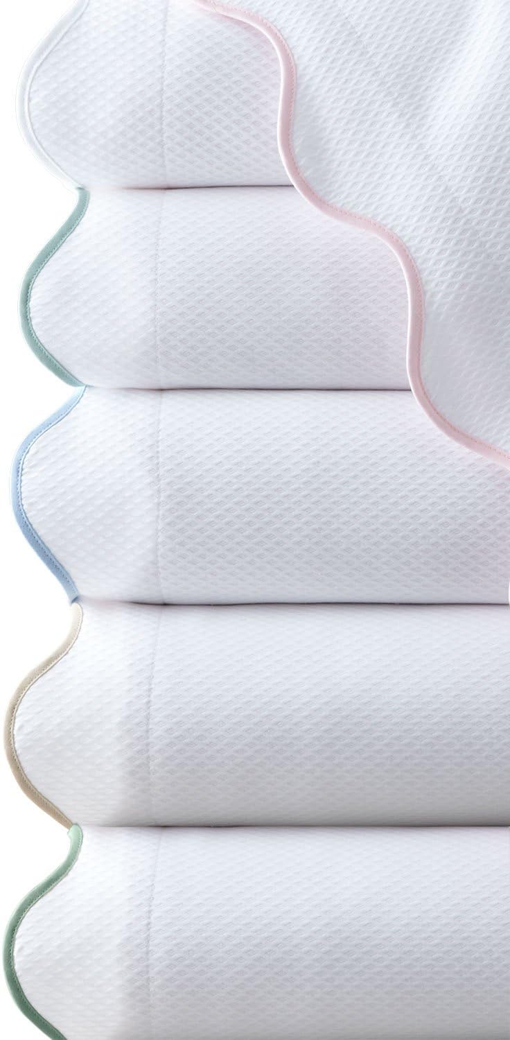 King Lanai Coverlet, 112" x 97", WHITE/ LINEN