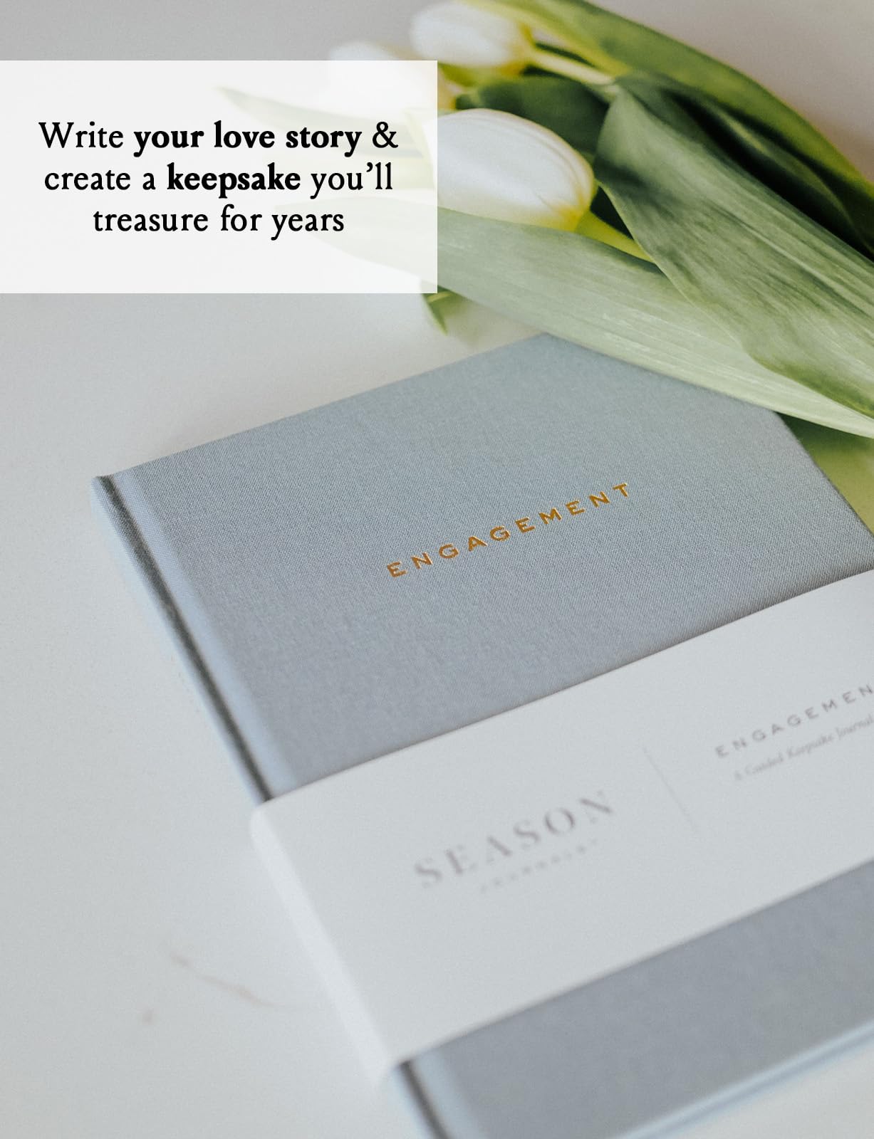 Diario di fidanzamento per coppie, pianificazione del matrimonio e libro dei ricordi con istruzioni guidate, proposta a I Do Keepsake, regalo per futura sposa, regalo di fidanzamento per partner