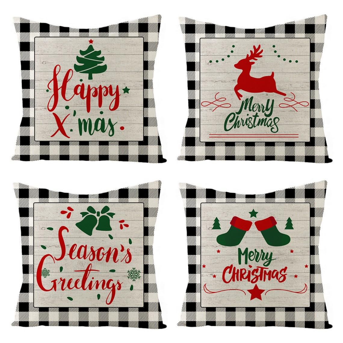 Housse de coussin 50x50cm CEVAN : finissez-en avec les tissus rêches grâce au lin et coton