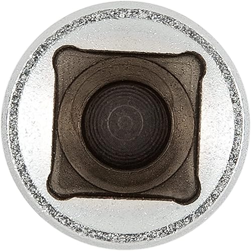 Miniatura 5 de Jetech - Juego de 9 llaves de vaso Torx hembra de 38 pulgadas con forma de estrella, de acero Cr-V forjado y tratado térmicamente, incluye E7, E8,