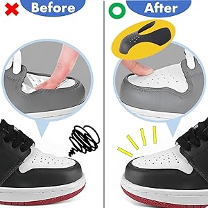 Amazon | [Everyy BLOCK] BONU 靴しわプロテクターガード 2組4個セット