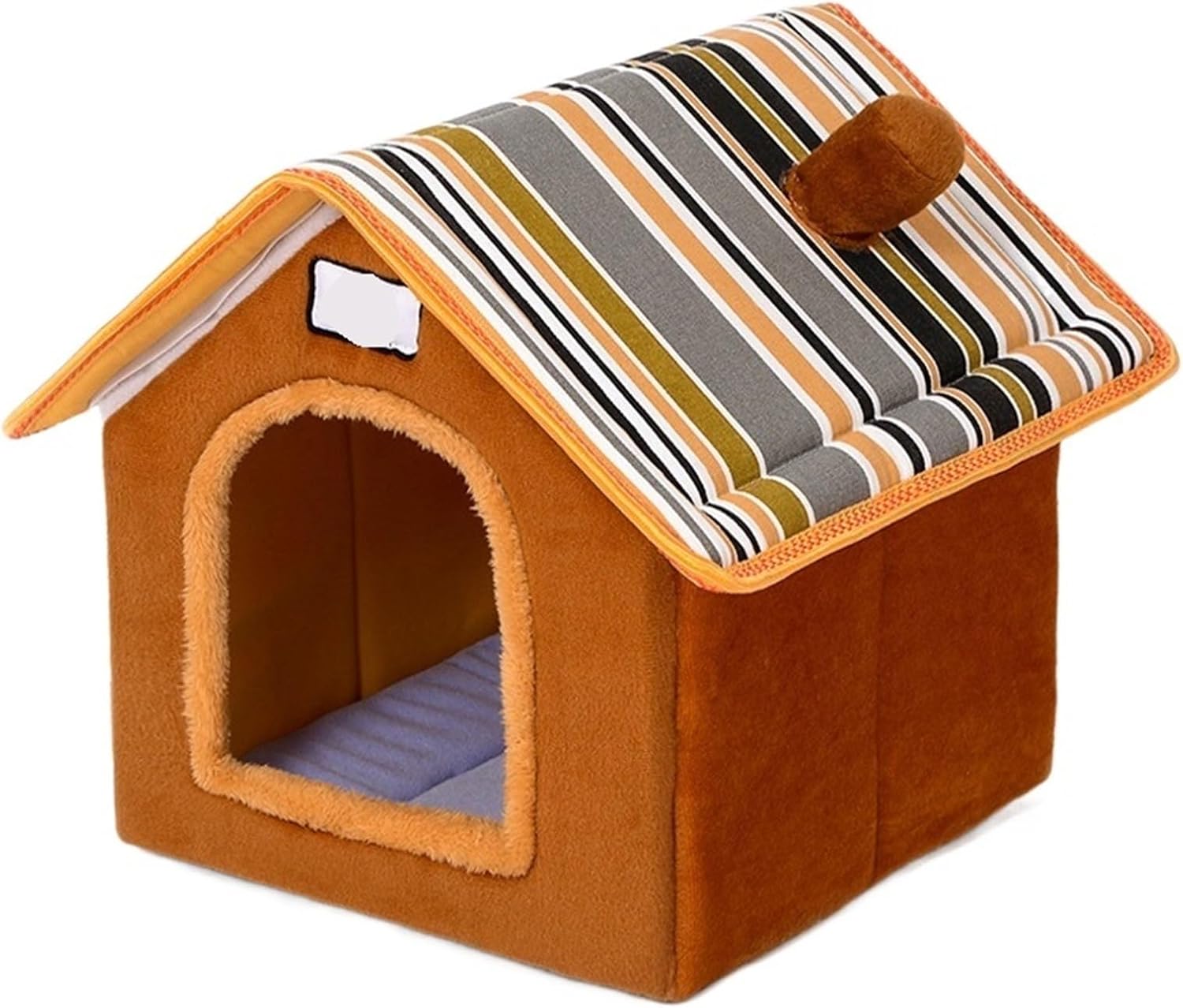 Pet Beds Indoor Pet House for Small Medium Dogs Soft Cat Bed Tent Dog Bed with Removable Cushion Travel (Size : L 50x42x50cm) (One Color L 50x42x50cm) (One Color L 50x42x50cm)