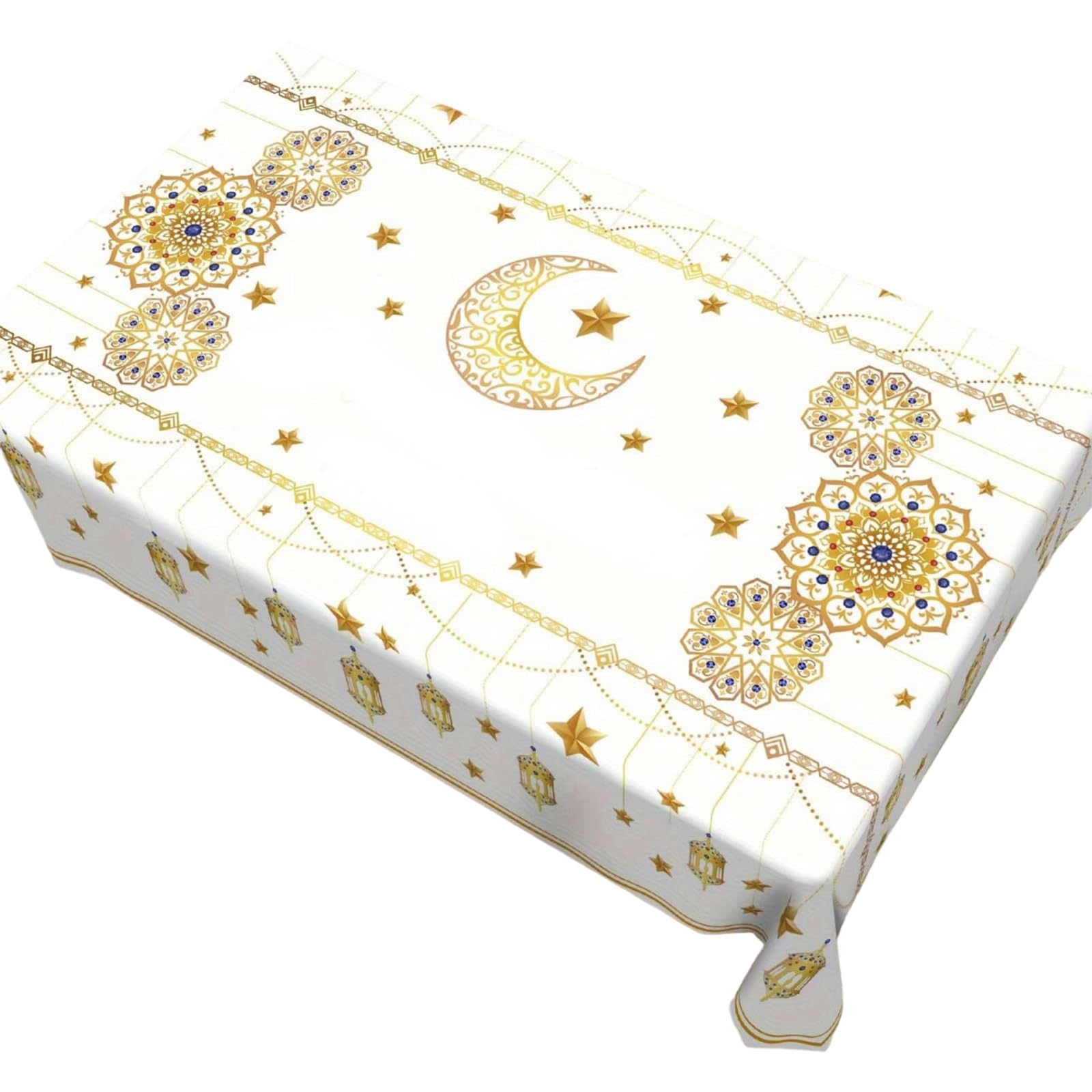 Elnwnnkc Sturdy Flannel Tablecloth in Elegant Designs for Festival Celebration and Easy Cleaning Elegant Tablecloth