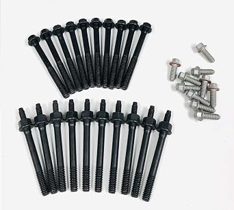 Main Cap Bolt kit Compatible with 2000-15 GM LS1 LS2 LS6 LS7 LS9 Engines 12560273 12560272 12556127