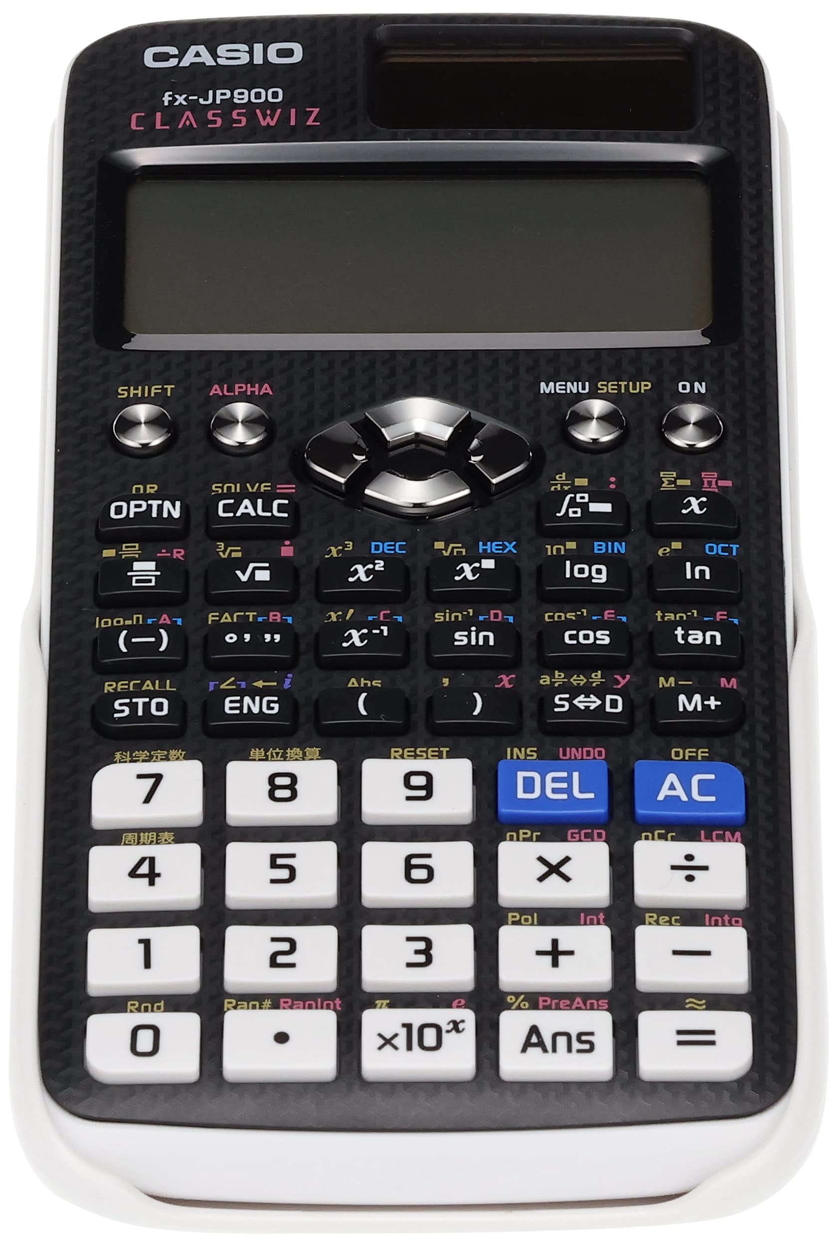 Casio scientific calculator FXJP900N highdefinition Japanese display