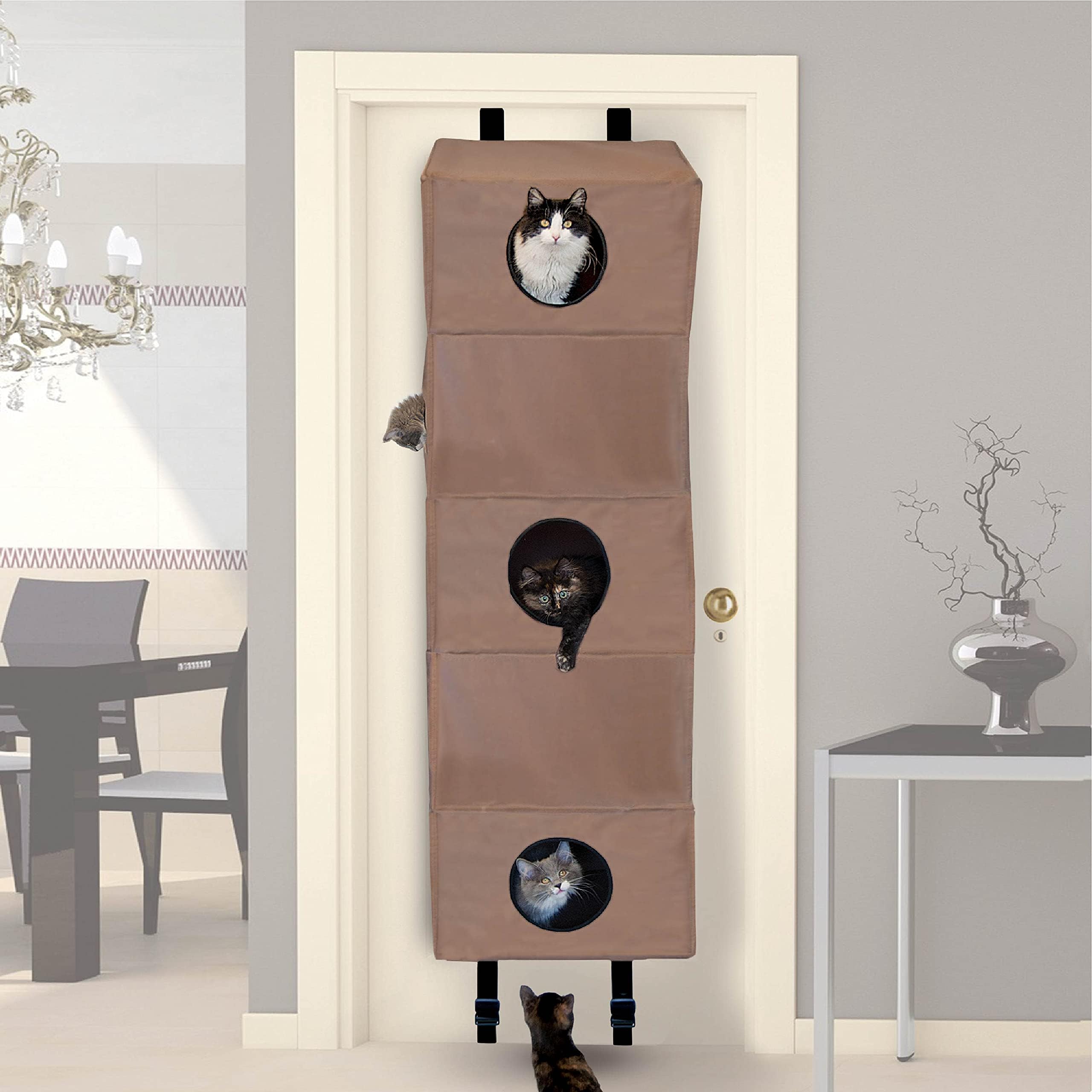 door mounted cat tree