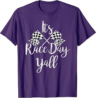 It's Race Day Yall Shirt: Car Racing Truck Racing T-Shirt T-Shirt