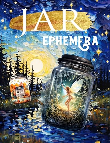Jar Ephemera Book: High Quality Images Of Magic Stuff, For Scrapbooking, Ephemera, Vintage, Mixed Media, Junk Journal, Paper Crafts, Vision Board and More.