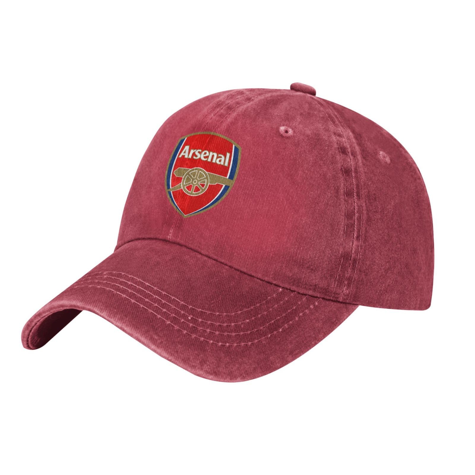 (스토어) ARSENAL FC ARSENAL F_PICCOPILOT_B3CA8 카우보이모자 클래식 브림 모자 프린트 야구모자 순면 야구모자 유니섹스