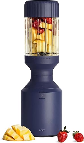 Miniatura 22 de Beast Mega 1200 Plus | Licuadora de sobremesa premium | Licúados, batidos, salsas, cremas, sopas | Mezcla hielo y fruta congelada | Recipiente XL |