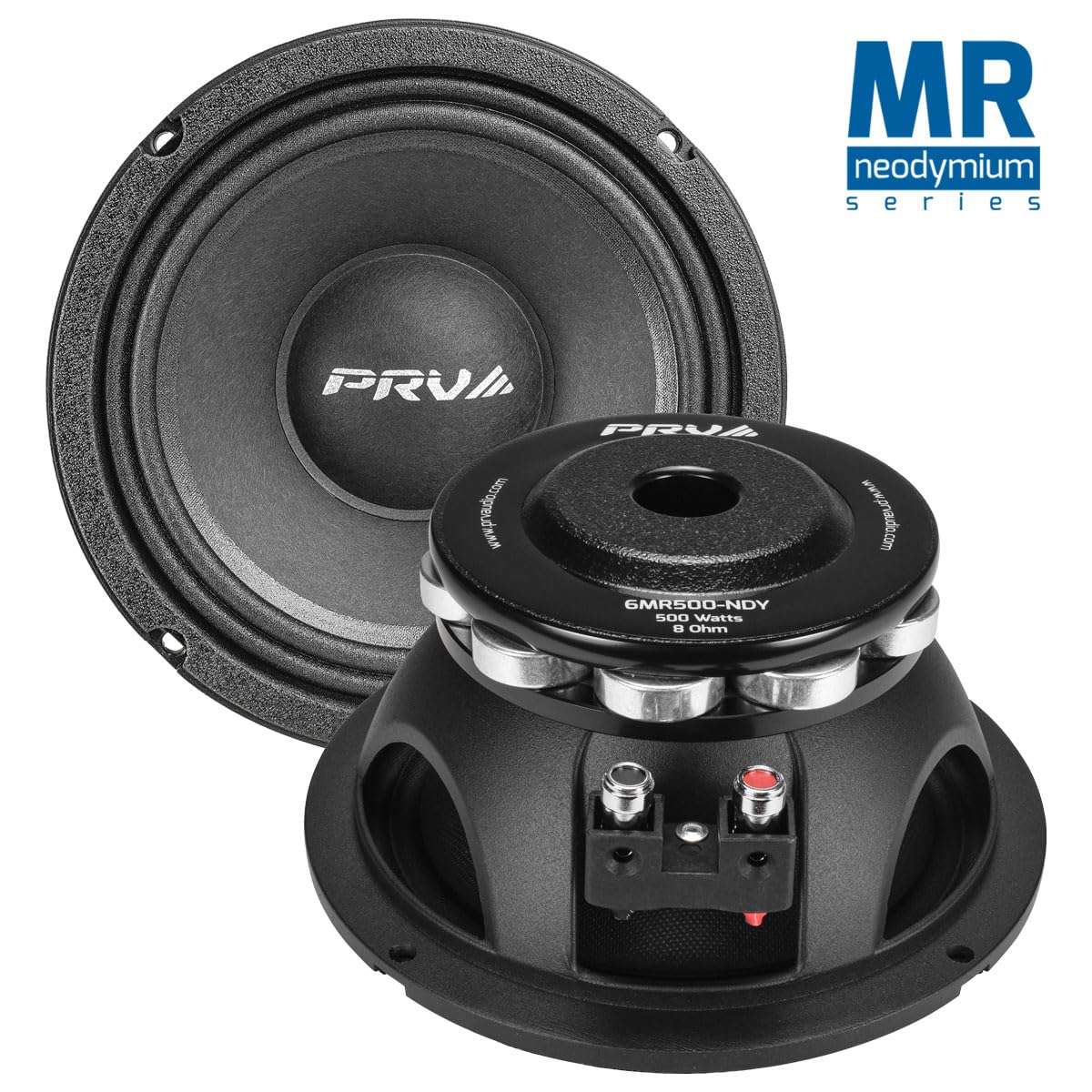 Amazon.co.jp: PRV AUDIO 6.5インチ ミッドレンジスピーカー 6MR500