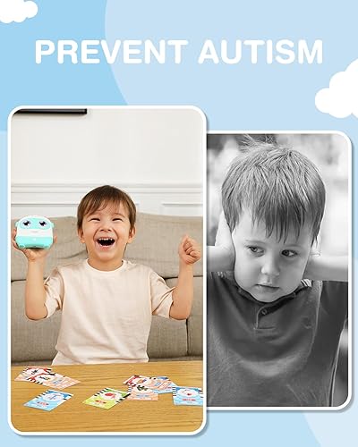 Miniatura 9 de Tarjetas didácticas para niños pequeños, juguetes sensoriales para niños pequeños, materiales de aprendizaje, 110 tarjetas didácticas audibles para