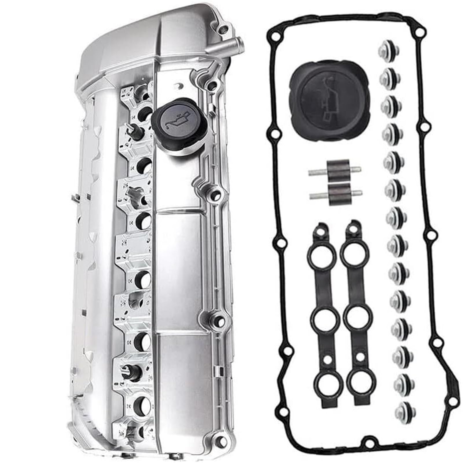 Bouchons de Valve de Pneu pour BMW Aluminium pour Couvercle de soupape de Moteur Culasse pour Couvercle de soupape de Moteur