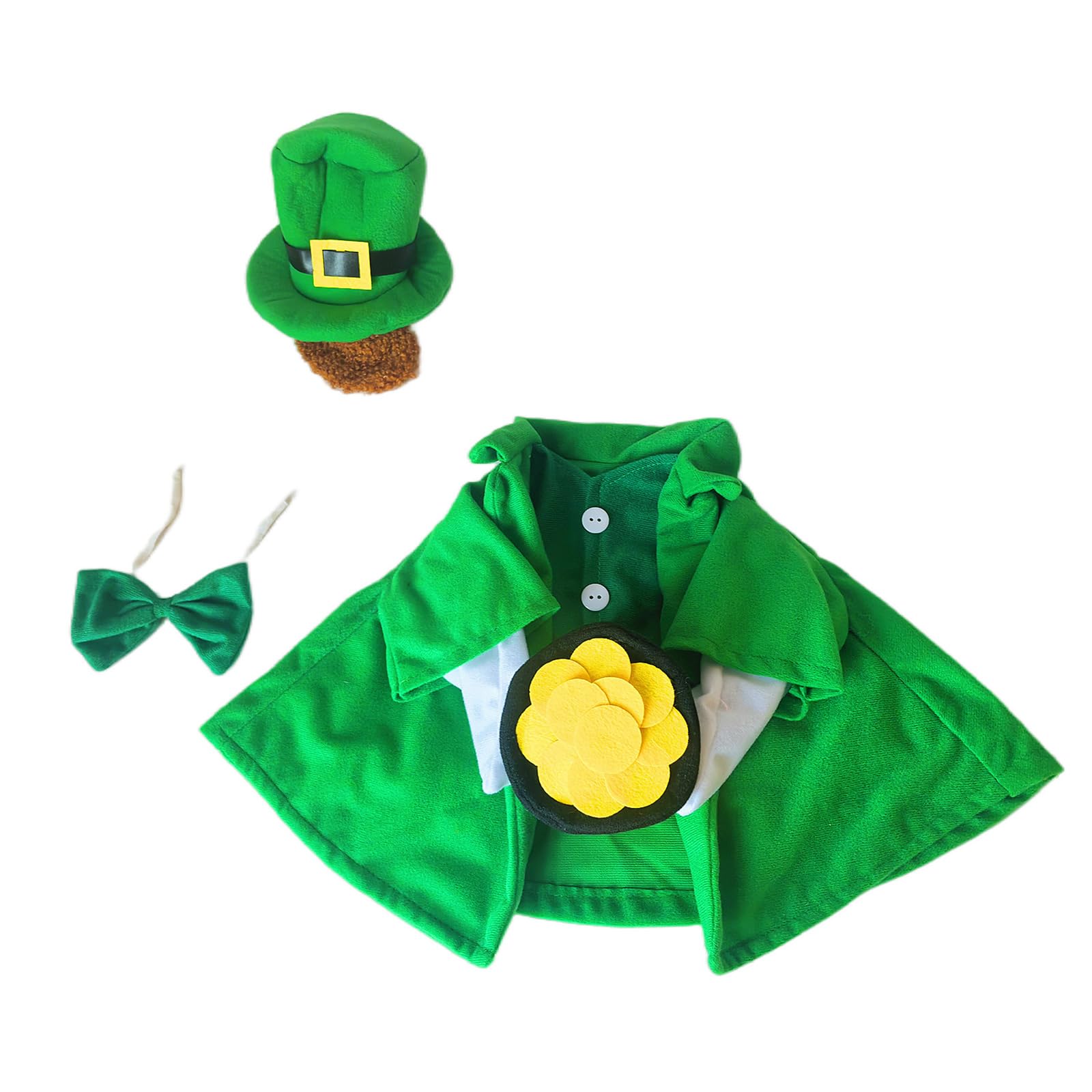 Meiliyizu Irish Themed Geese Outfits Great for Backyard Activities and Garden Decor Geese Yard Decors