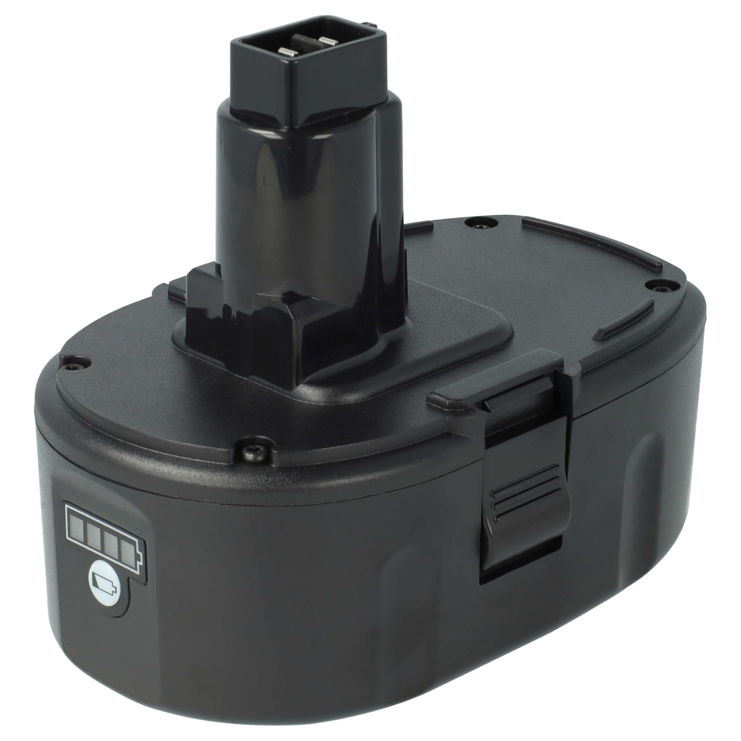 vhbw 2 x akumulator kompatybilny z Dewalt DC987KB, DC987KA, DC988, DC926KA, DC925VA, DC987, DC926VA, DC925KB narzędzie (3000 mAh, Li-Ion, 18 V)