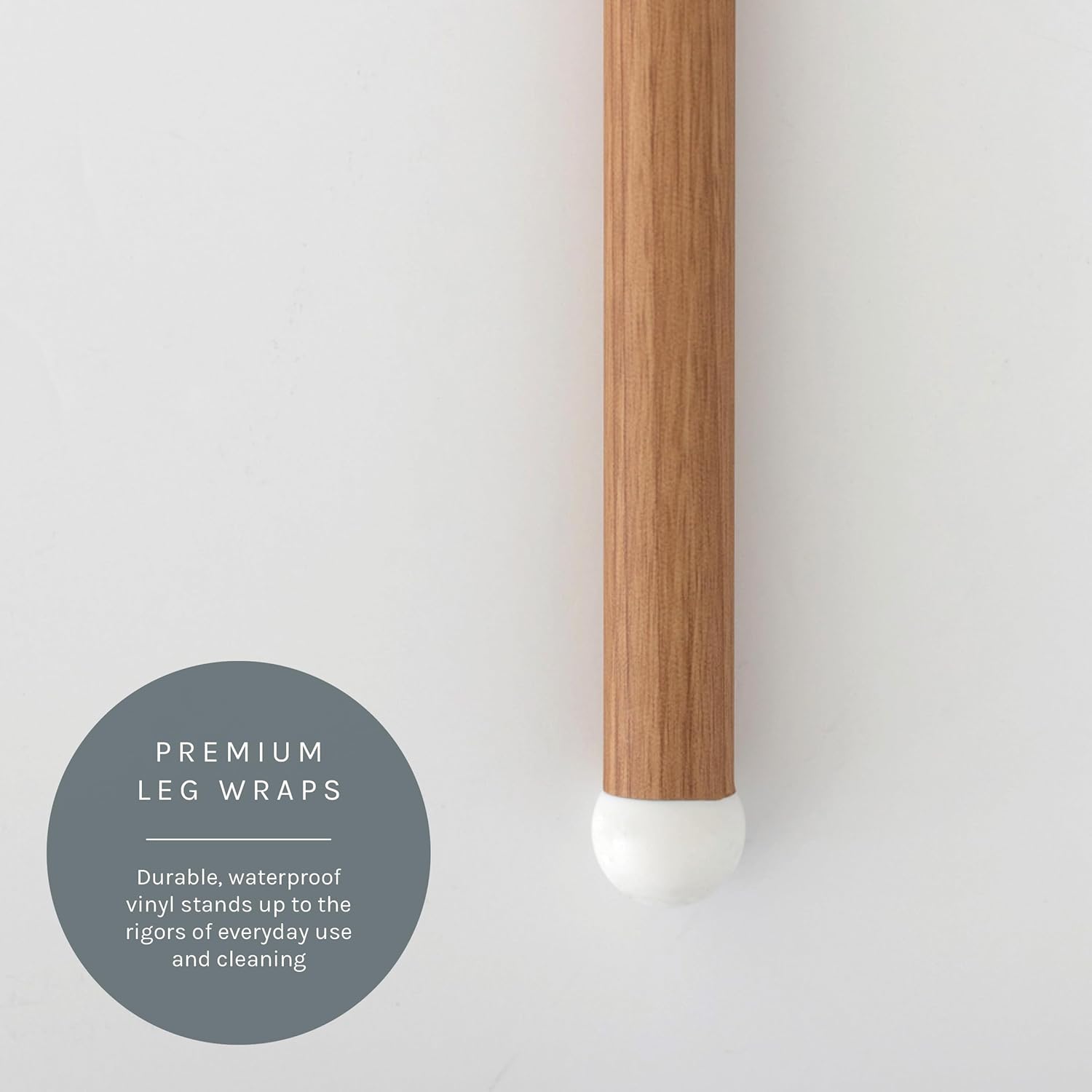 Yeah Baby Goods Adjustable Footrest & Leg Wrap Set Compatible with The IKEA Antilop Highchair (Cherry) - High Chair Accessories Bundle - Attachable Foot Rest w/Support Clamps & Matching Leg Stickers