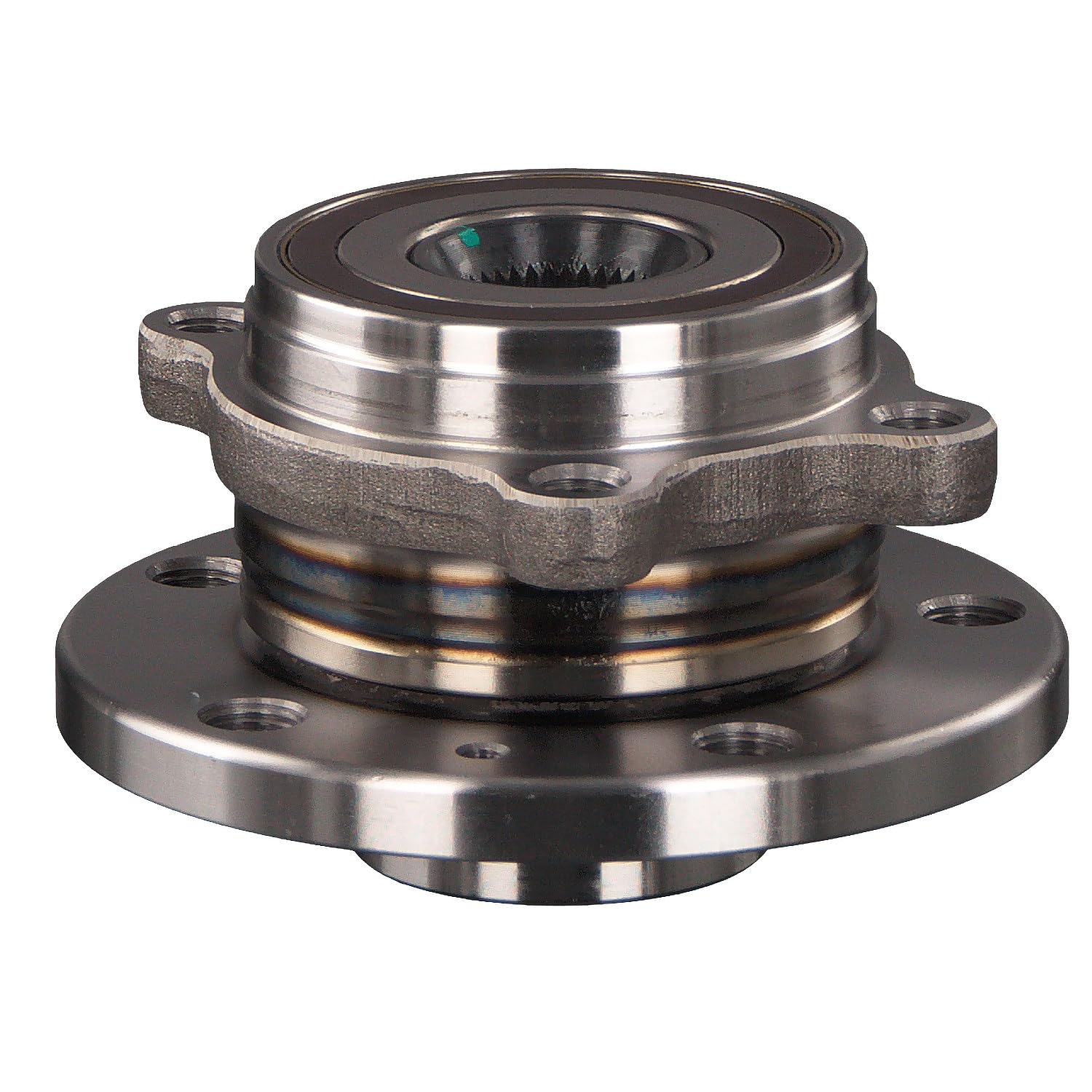 febi bilstein 26377 kit cuscinetto ruota con mozzo ruota e anello ad impulsi ABS, 1 unità | Compatibile con: AUDI A1, A3, A3 Cabriolet, A3 Sportback, Q3, TT, TT Roadster, SEAT ALHAMBRA, ALTEA, ALTEA XL, LEON