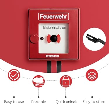 10Pcs Fire Alarm Test Keys Universal Emergency Door Release Fire Call Point