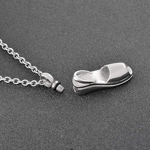 Miniatura 4 de Artículos Conmemorativos Collar De La Urna del Animal Doméstico para Las Cenizas De Alta Calidad De Acero Inoxidable Cremación Colgante Joyería