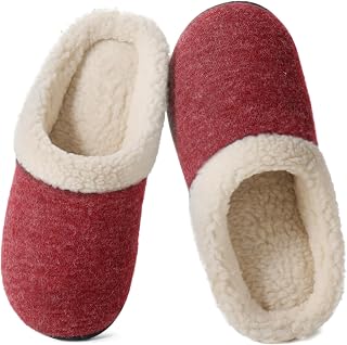 Wishcotton Womens Slipper Burgundy 6 5 7 5
