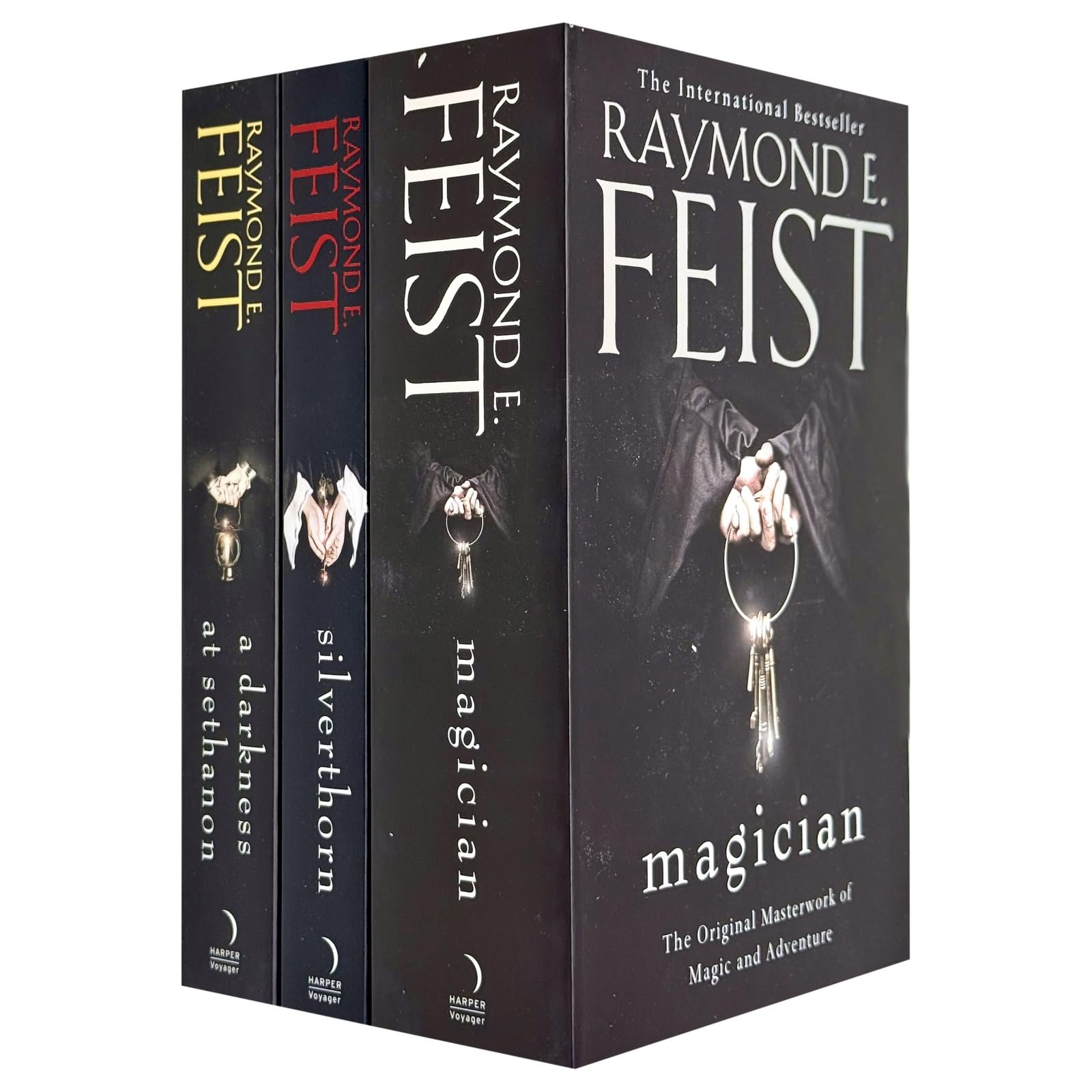 The Riftwar Saga Series 3 Books Collection Set By Raymond E. Feist (A Darkness at Sethanon, Magician & Silverthorn)