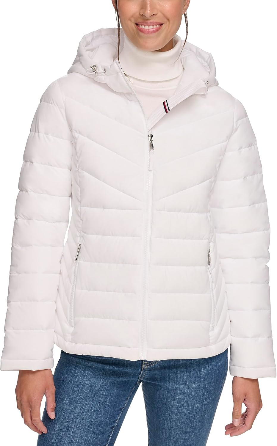 Tommy Hilfiger Women's Essential Lightweight Packable Puffer Jacket