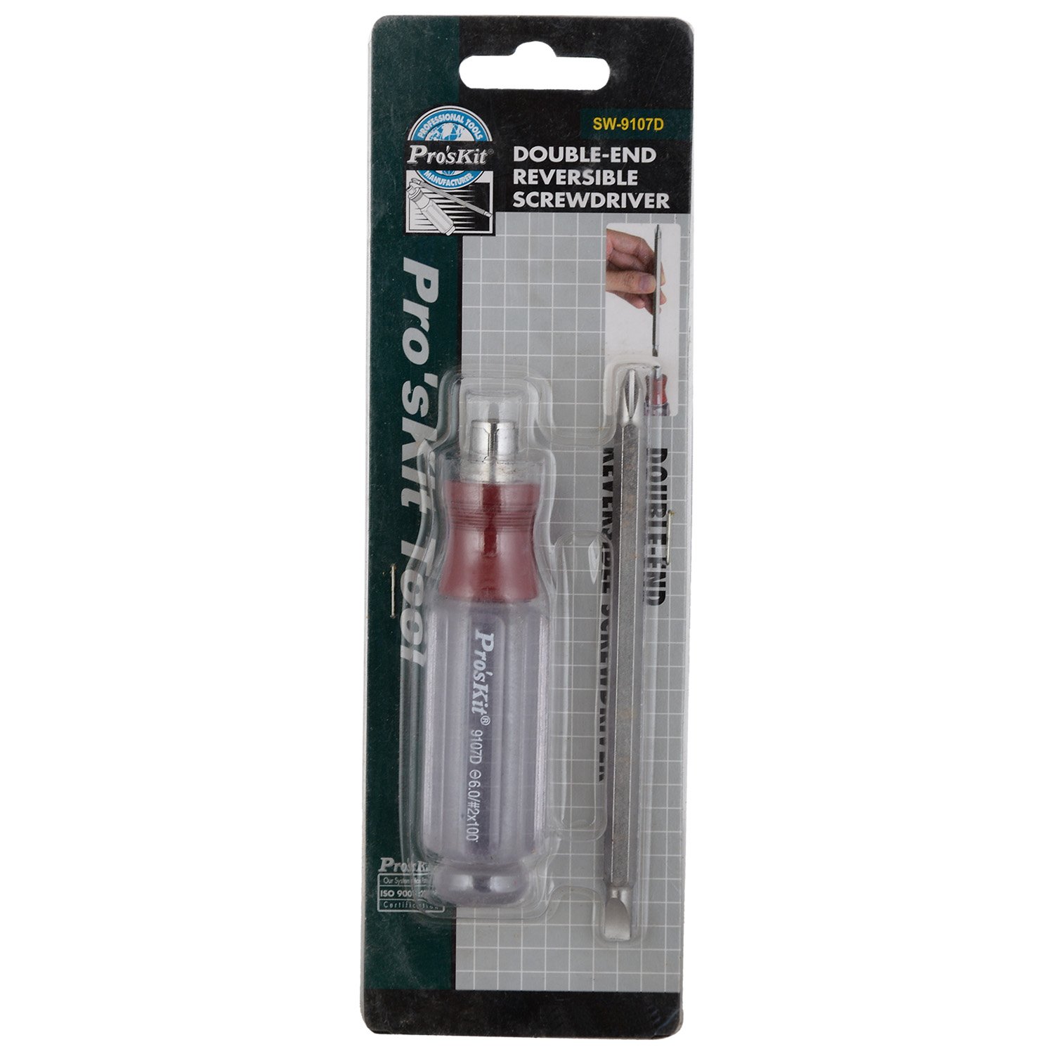Proskit SW-9107D, Double End Reversible Screwdriver (Pack of 1) (B010GJIM90) Amazon Price History, Amazon Price Tracker