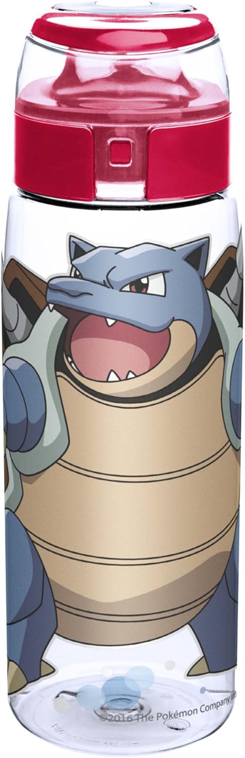 Zak Designs POKC-K950 Pokemon 25 oz. BPA-Free Wide Mouth Bottle, Squirtle