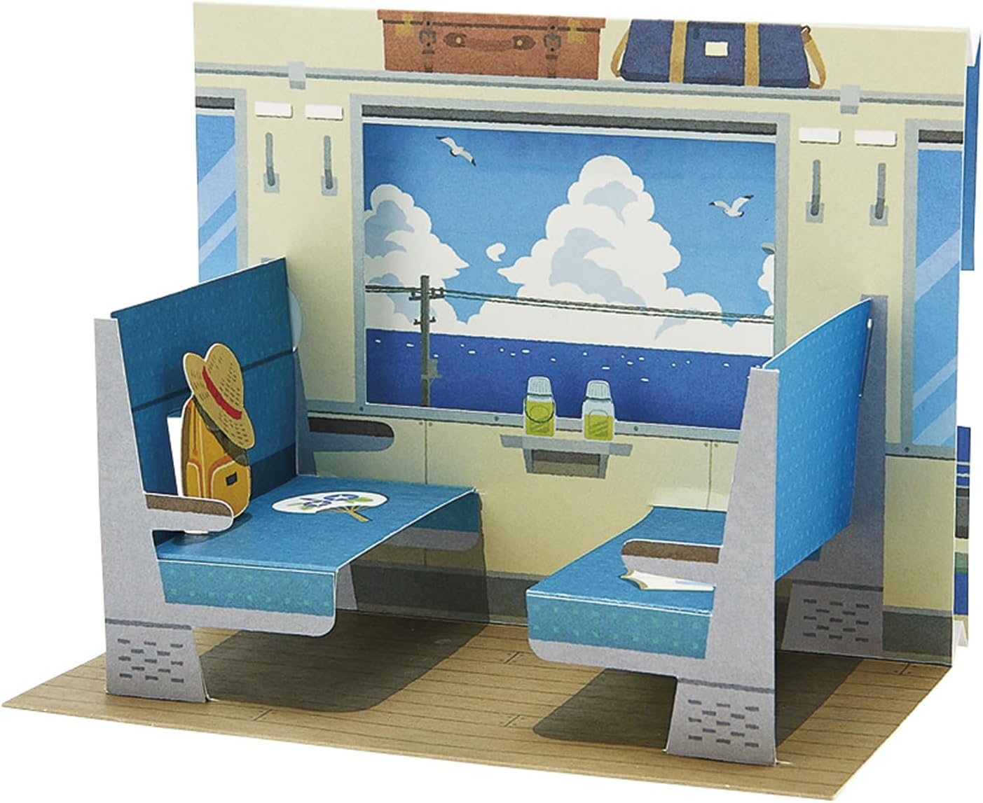 Sanrio JSP 87-5 689505 Message Card Summer Car Window and Box Sheet