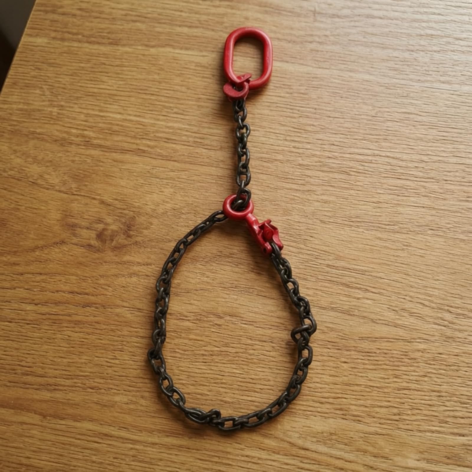 Braca a con Gancio Pratico Braca di Sollevamento a un Braccio Resistente Imbracatura a di Sollevamento per Operai Edili, 1 Gancio 5 Tonnellate 4 Metri